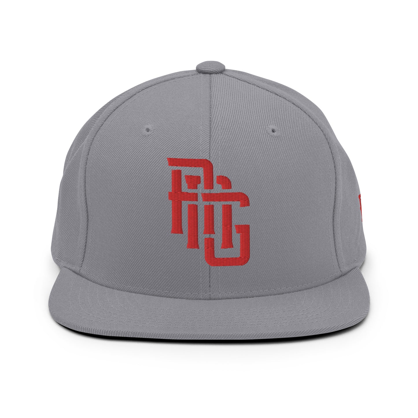 "ANG" Wool Blend Snapback | E Luna Brand ESSENTIAL | 2 Red Thread Logos