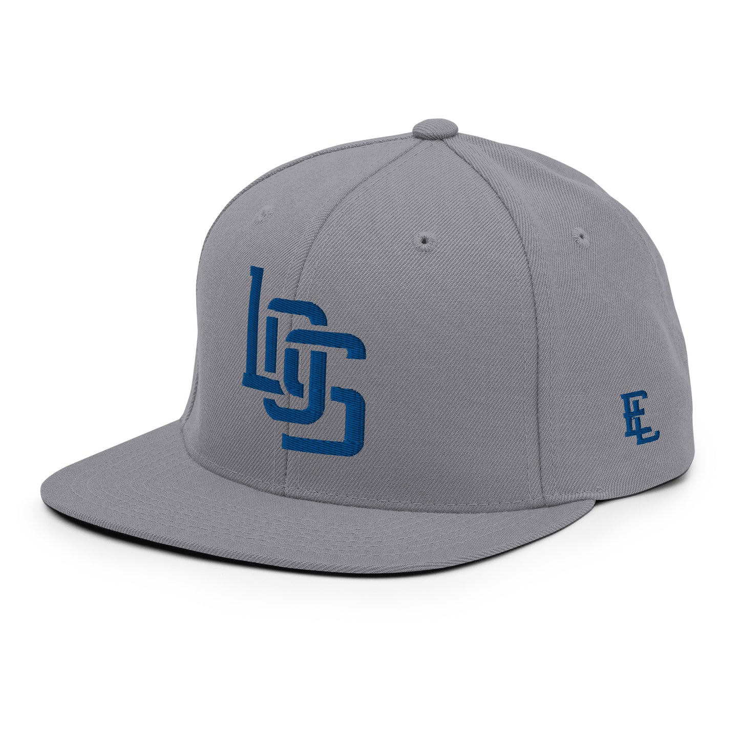 "LOS" Wool Blend Snapback | E Luna Brand ESSENTIAL | 2 Royal Thread Logos