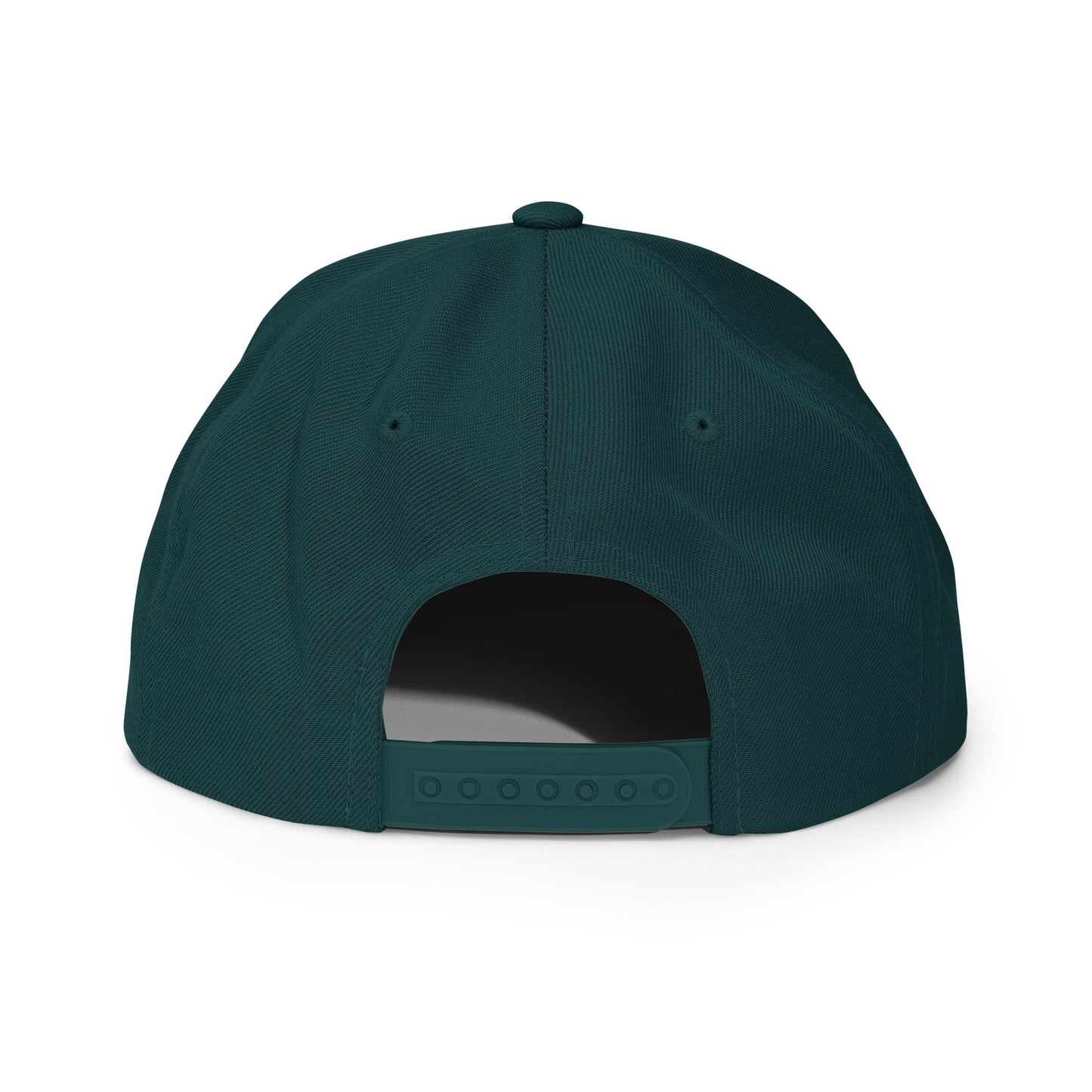 "LOS" Wool Blend Snapback | E Luna Brand ESSENTIAL | 2 Black Thread Logos