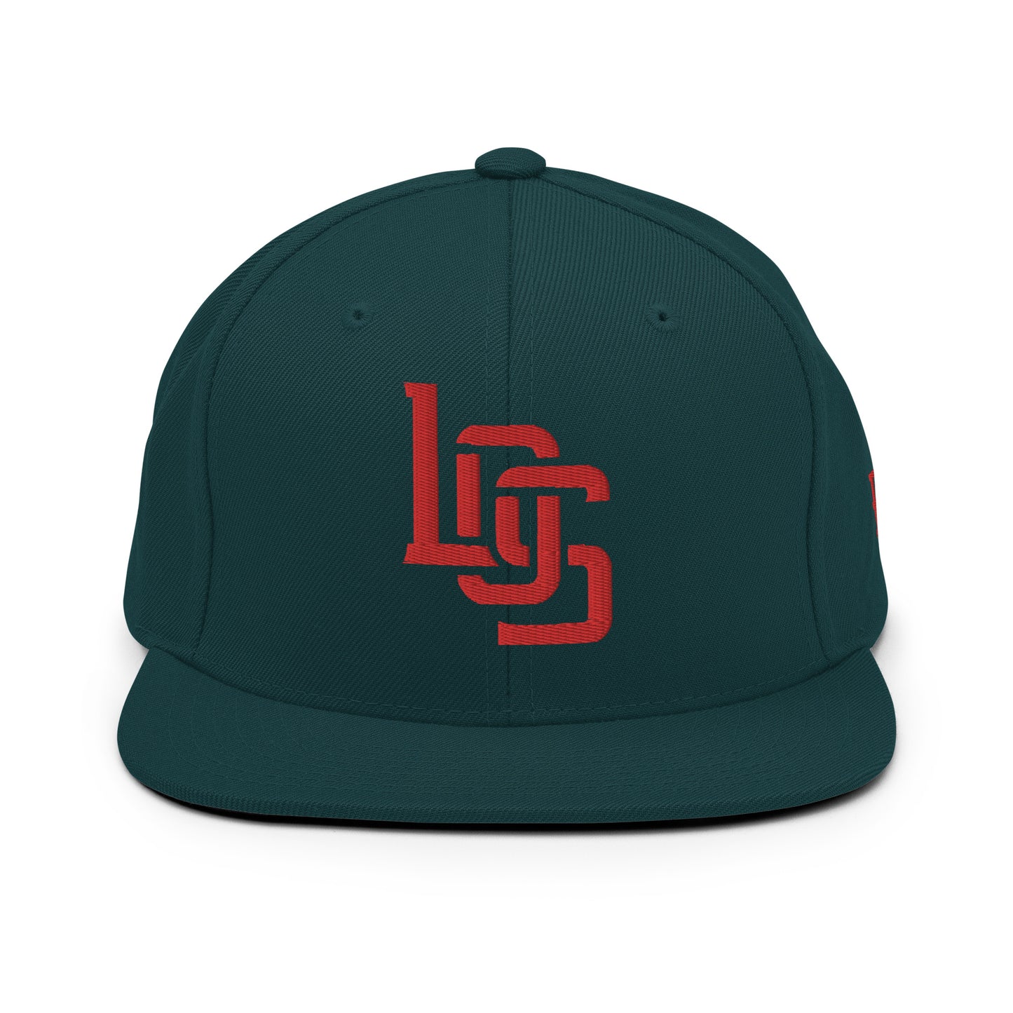 "LOS" Wool Blend Snapback | E Luna Brand ESSENTIAL | 2 Red Thread Logos