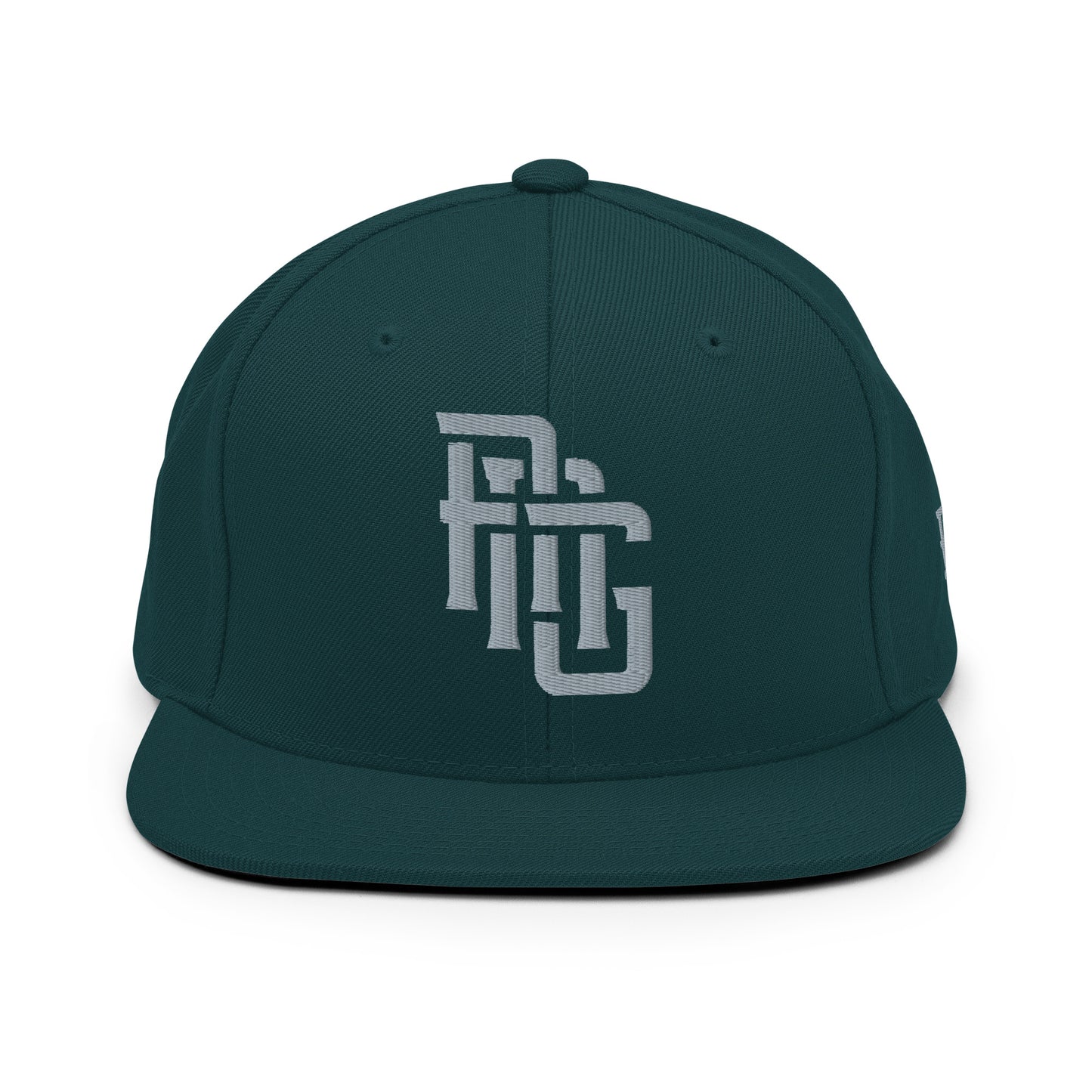 "ANG" Wool Blend Snapback | E Luna Brand ESSENTIAL | 2 Grey Thread Logos