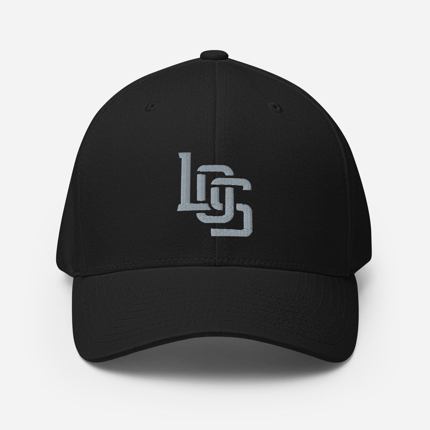 "LOS" Structured Twill Cap | E Luna Brand ESSENTIAL | 2 Grey Thread Logos
