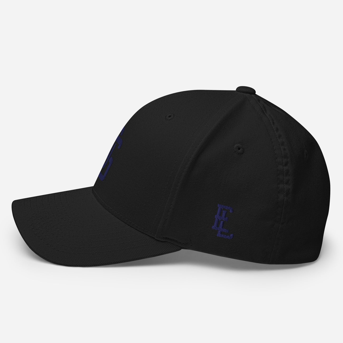 "LOS" Structured Twill Cap | E Luna Brand ESSENTIAL | 2 Navy Thread Logos