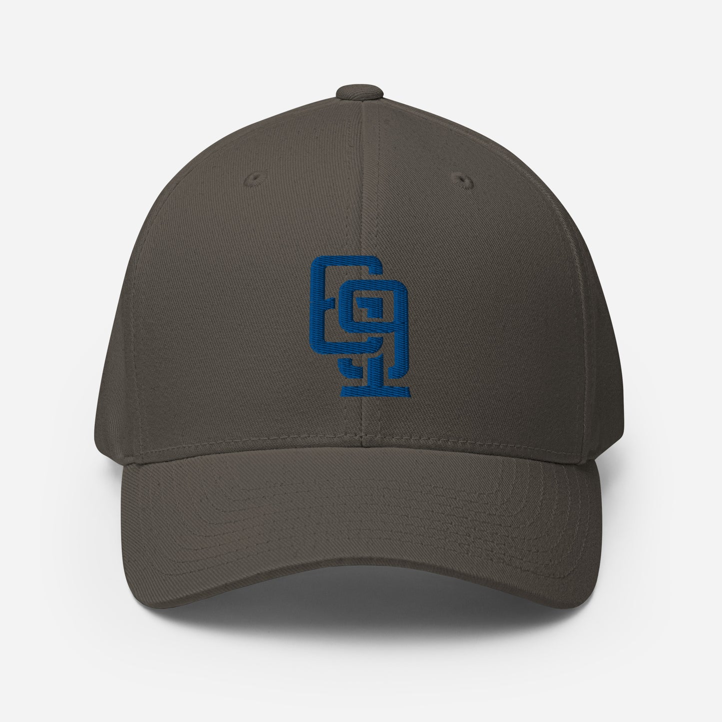 "619" Structured Twill Cap | E Luna Brand ESSENTIAL | 2 Royal Thread Logos