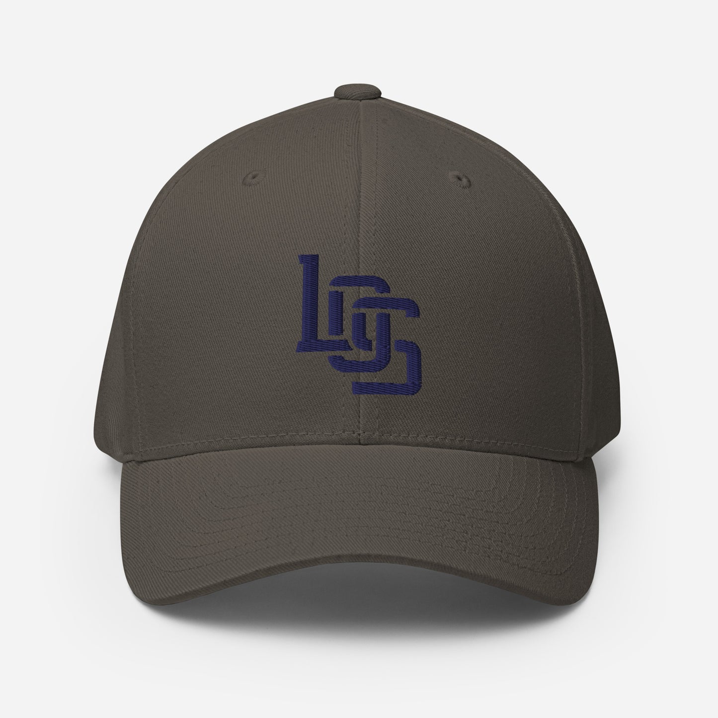 "LOS" Structured Twill Cap | E Luna Brand ESSENTIAL | 2 Navy Thread Logos