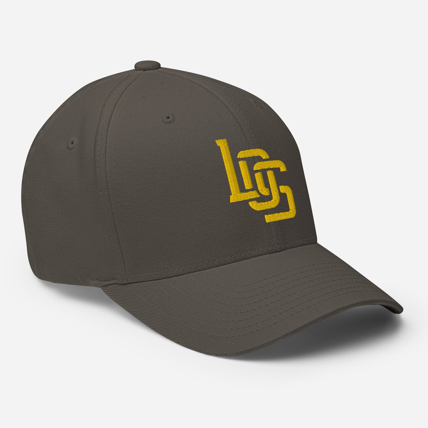 "LOS" Structured Twill Cap | E Luna Brand ESSENTIAL | 2 Gold Thread Logos