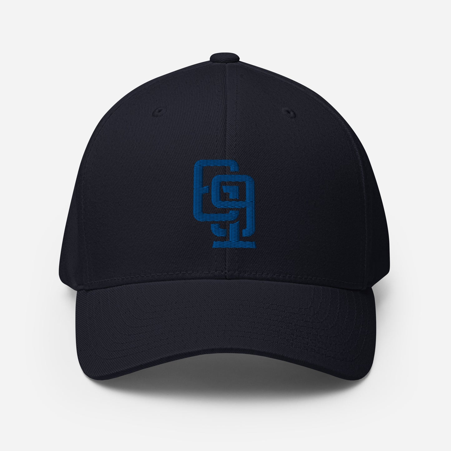 "619" Structured Twill Cap | E Luna Brand ESSENTIAL | 2 Royal Thread Logos