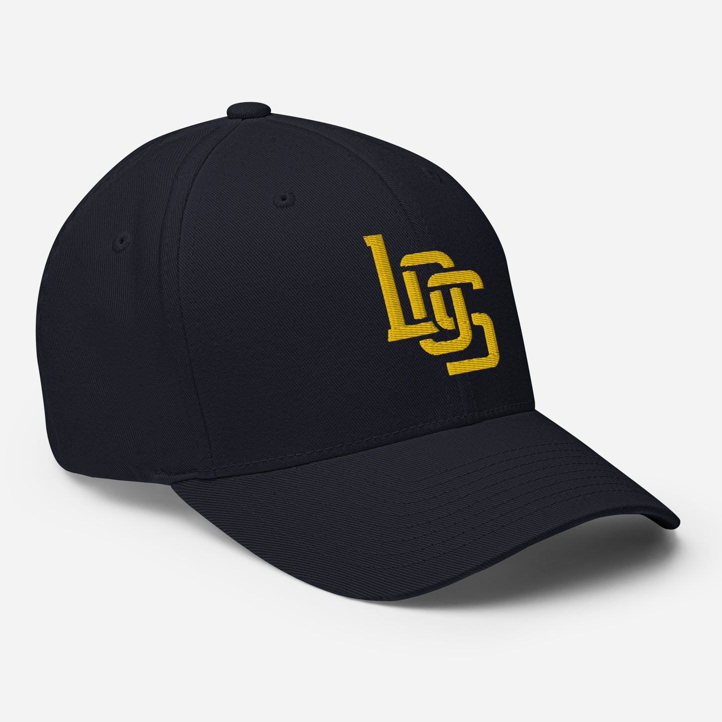 "LOS" Structured Twill Cap | E Luna Brand ESSENTIAL | 2 Gold Thread Logos