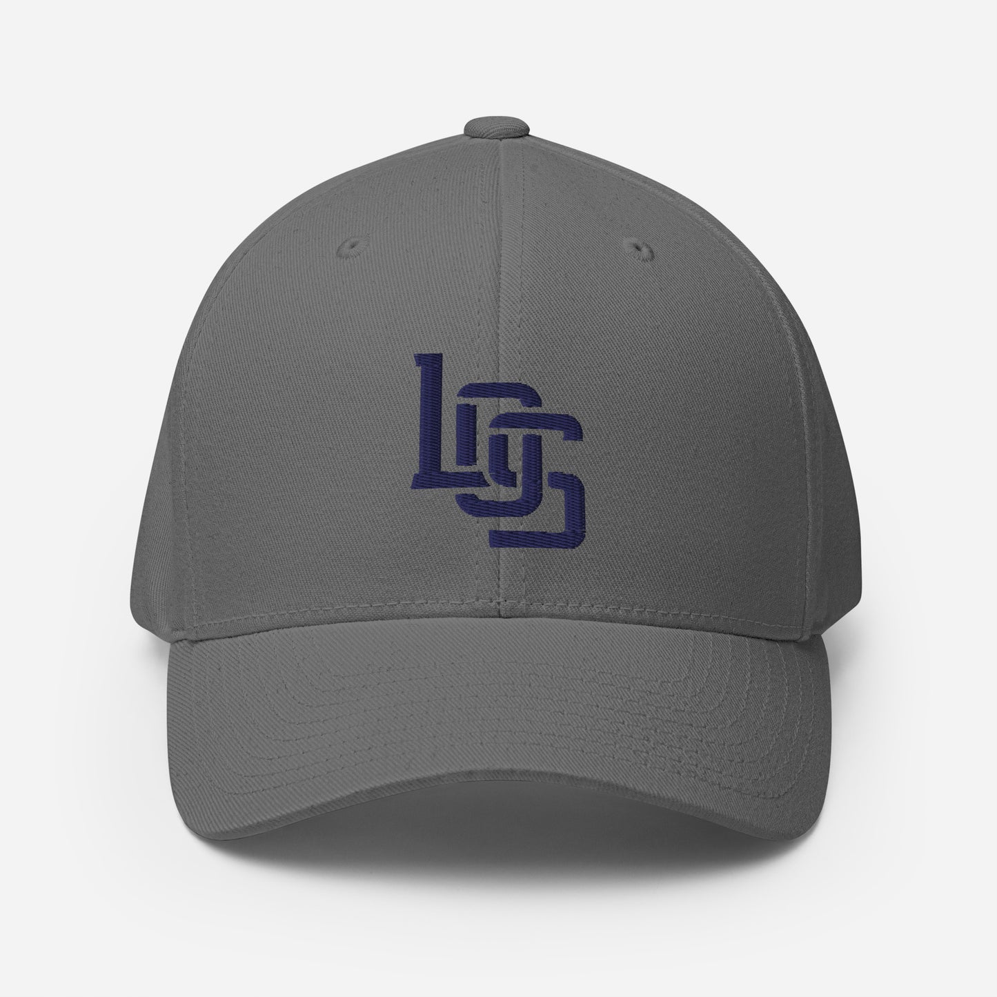 "LOS" Structured Twill Cap | E Luna Brand ESSENTIAL | 2 Navy Thread Logos