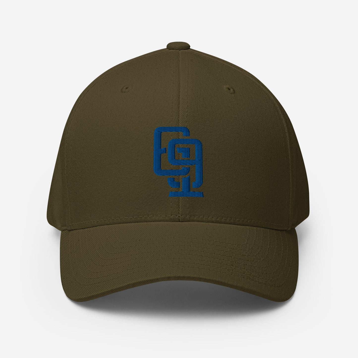 "619" Structured Twill Cap | E Luna Brand ESSENTIAL | 2 Royal Thread Logos