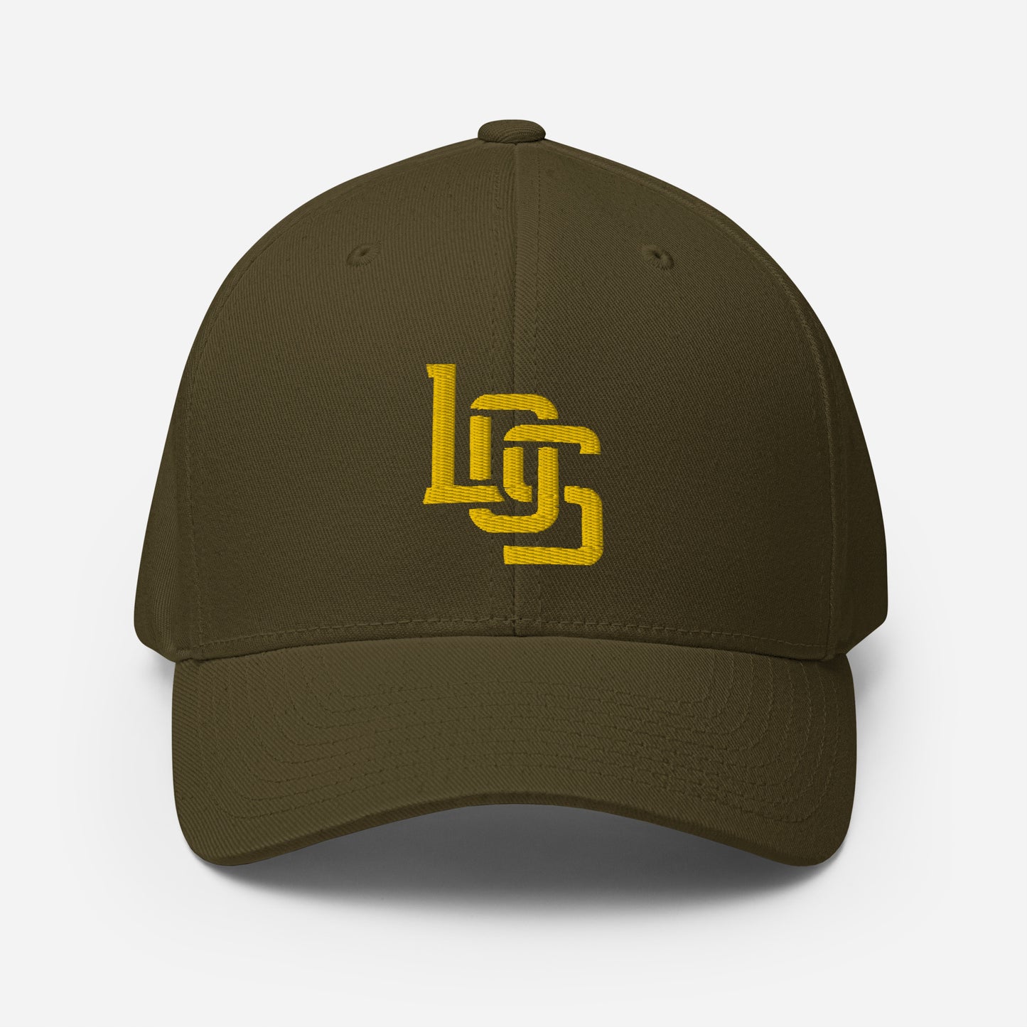 "LOS" Structured Twill Cap | E Luna Brand ESSENTIAL | 2 Gold Thread Logos