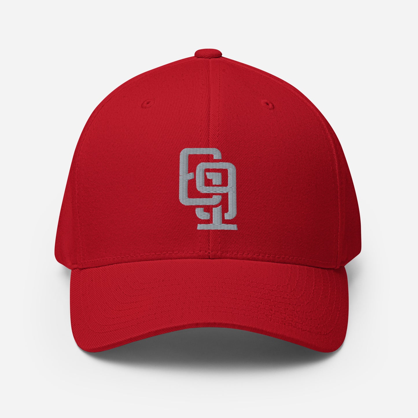 "619" Structured Twill Cap | E Luna Brand ESSENTIAL | 2 Grey Thread Logos