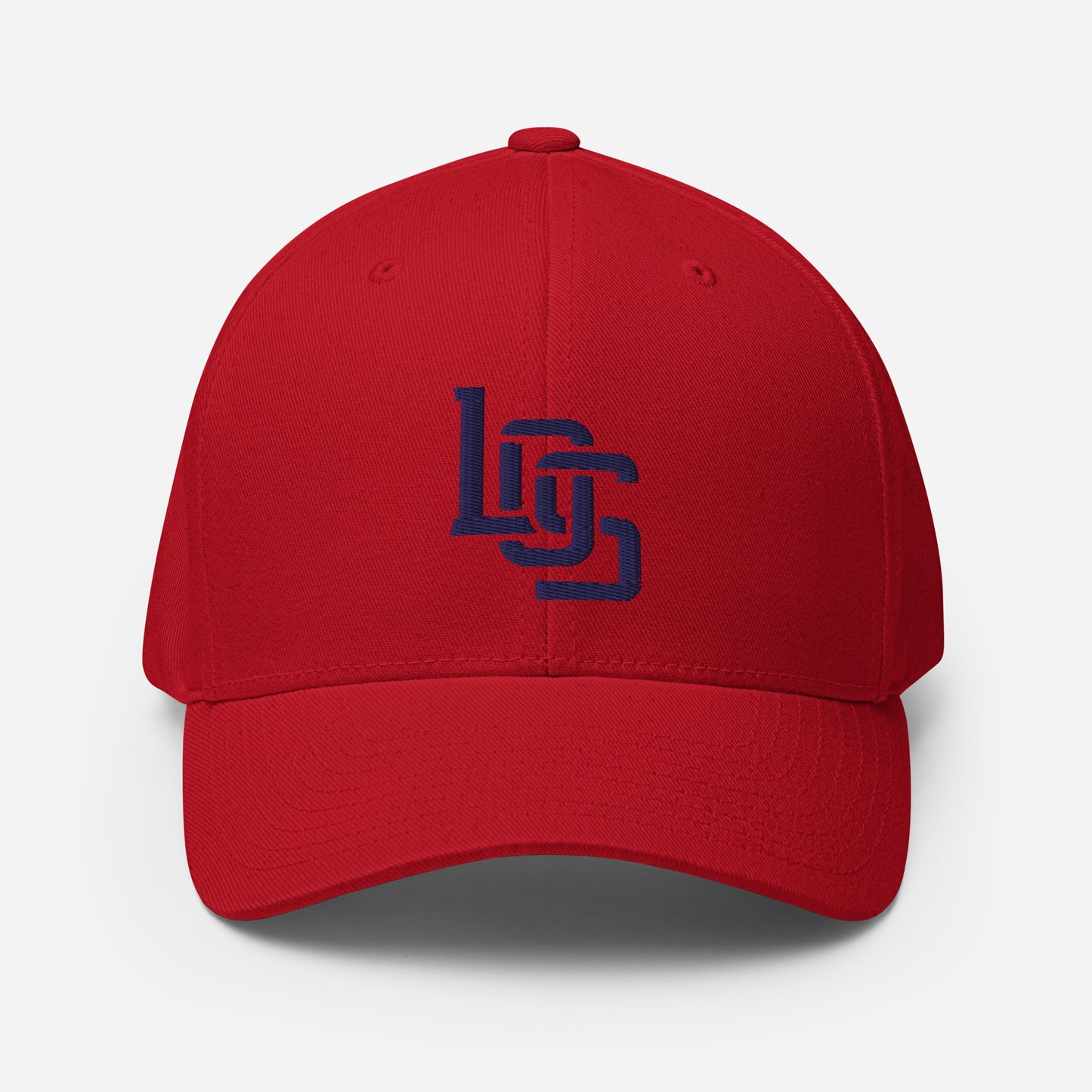 "LOS" Structured Twill Cap | E Luna Brand ESSENTIAL | 2 Navy Thread Logos