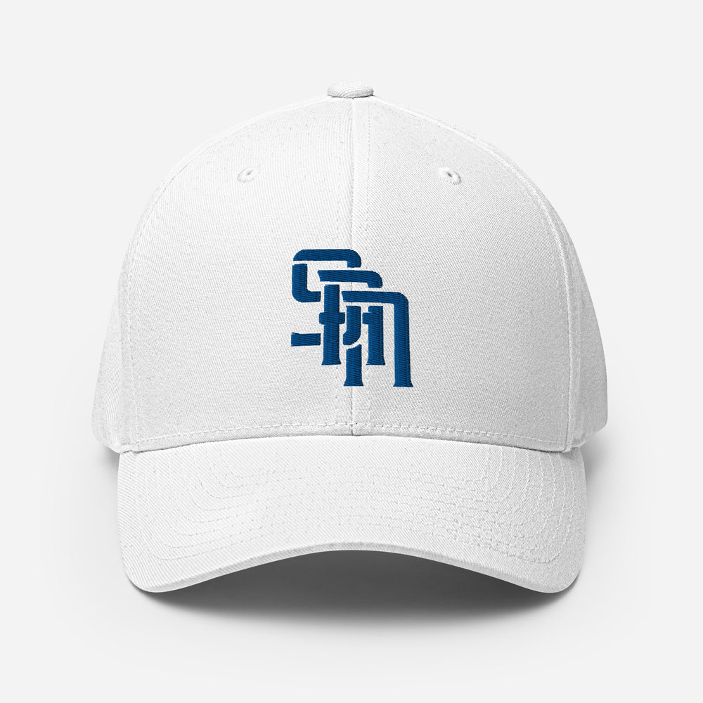 "SAN" Structured Twill Cap | E Luna Brand SELECT | 3 Royal Thread Logos | 3D Puff Edition
