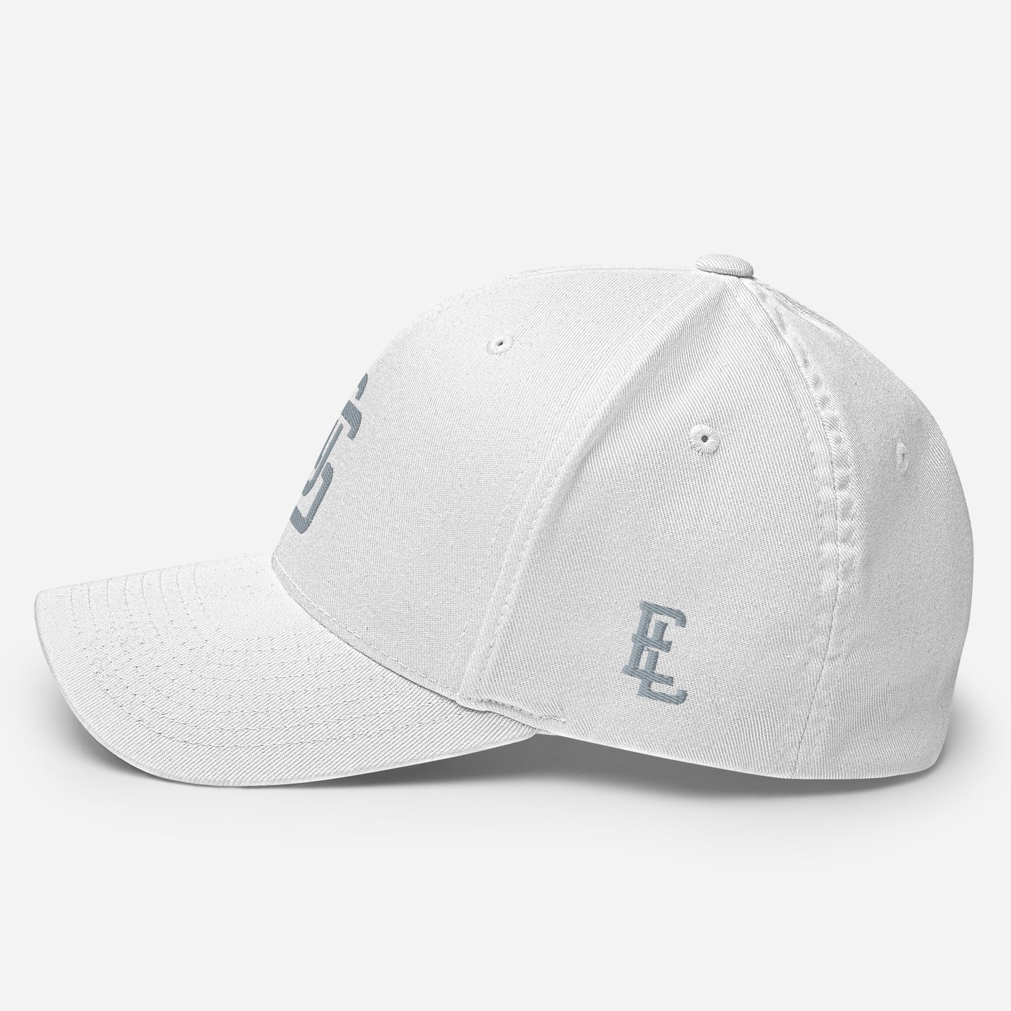 "LOS" Structured Twill Cap | E Luna Brand ESSENTIAL | 2 Grey Thread Logos