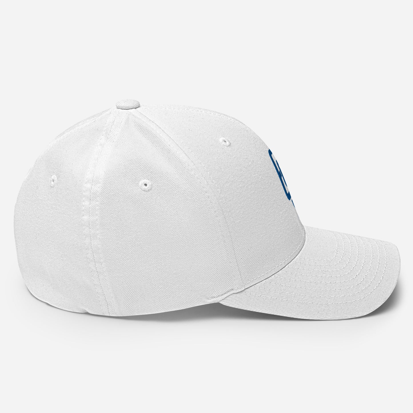 "619" Structured Twill Cap | E Luna Brand ESSENTIAL | 2 Royal Thread Logos