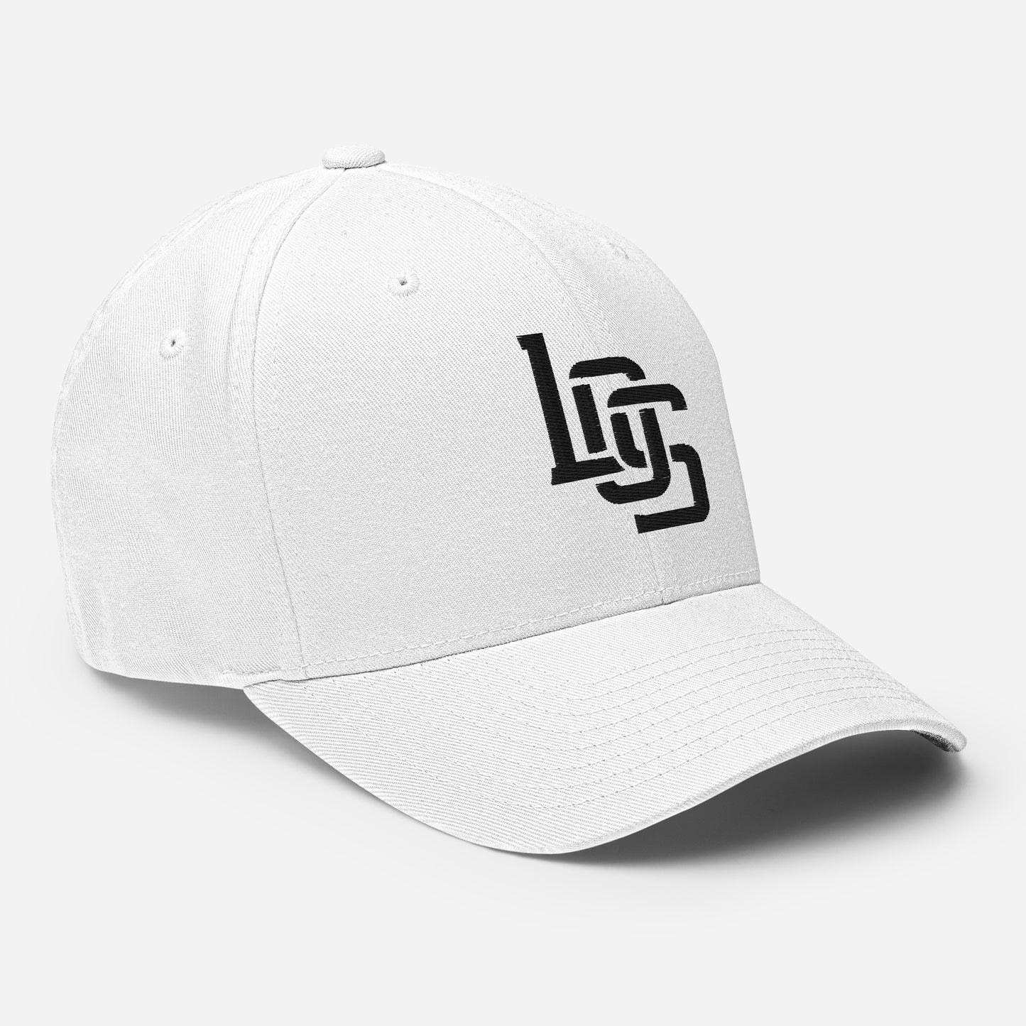 "LOS" Structured Twill Cap | E Luna Brand ESSENTIAL | 2 Black Thread Logos