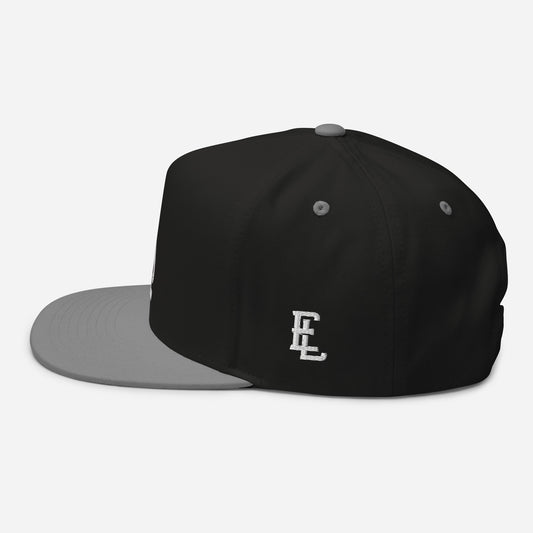 Boné Aba Reta "619" | E Luna Brand ESSENTIAL | 2 Logos com Linha Branca