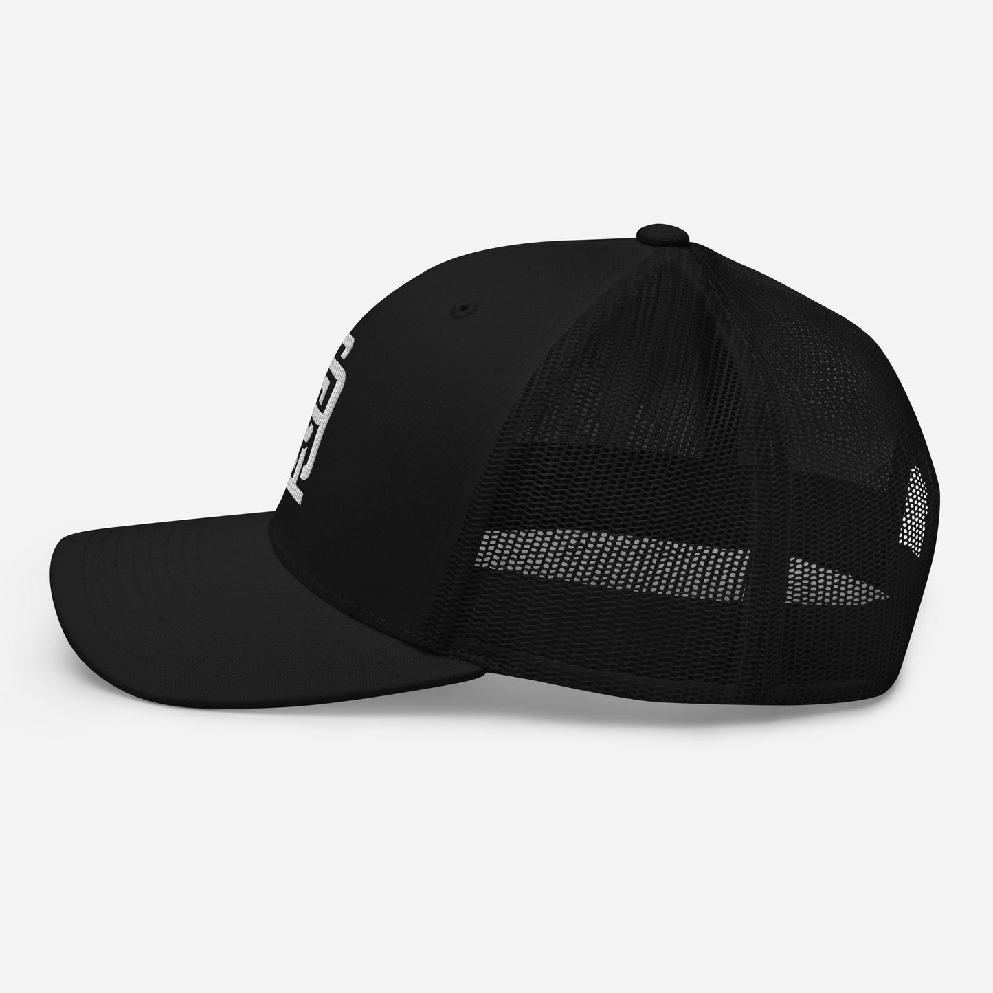 "619" Retro Trucker Hat | Yupoong 6606 | E Luna Brand CLASSIC Solocrest 1 White Thread Front Logo