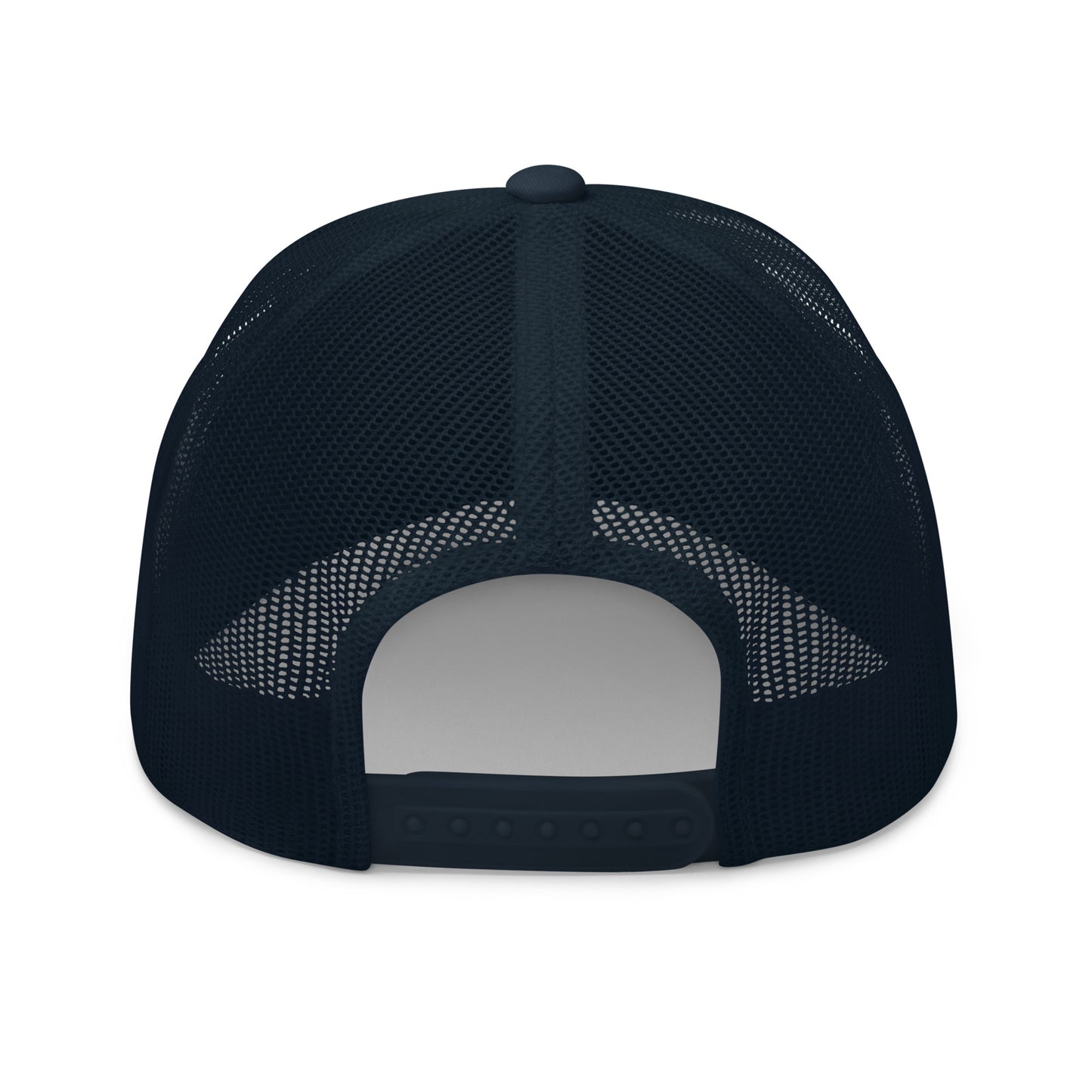 "ANG" Retro Trucker Hat | Yupoong 6606 | E Luna CLASSIC Solocrest 1 Royal Thread Front Logo