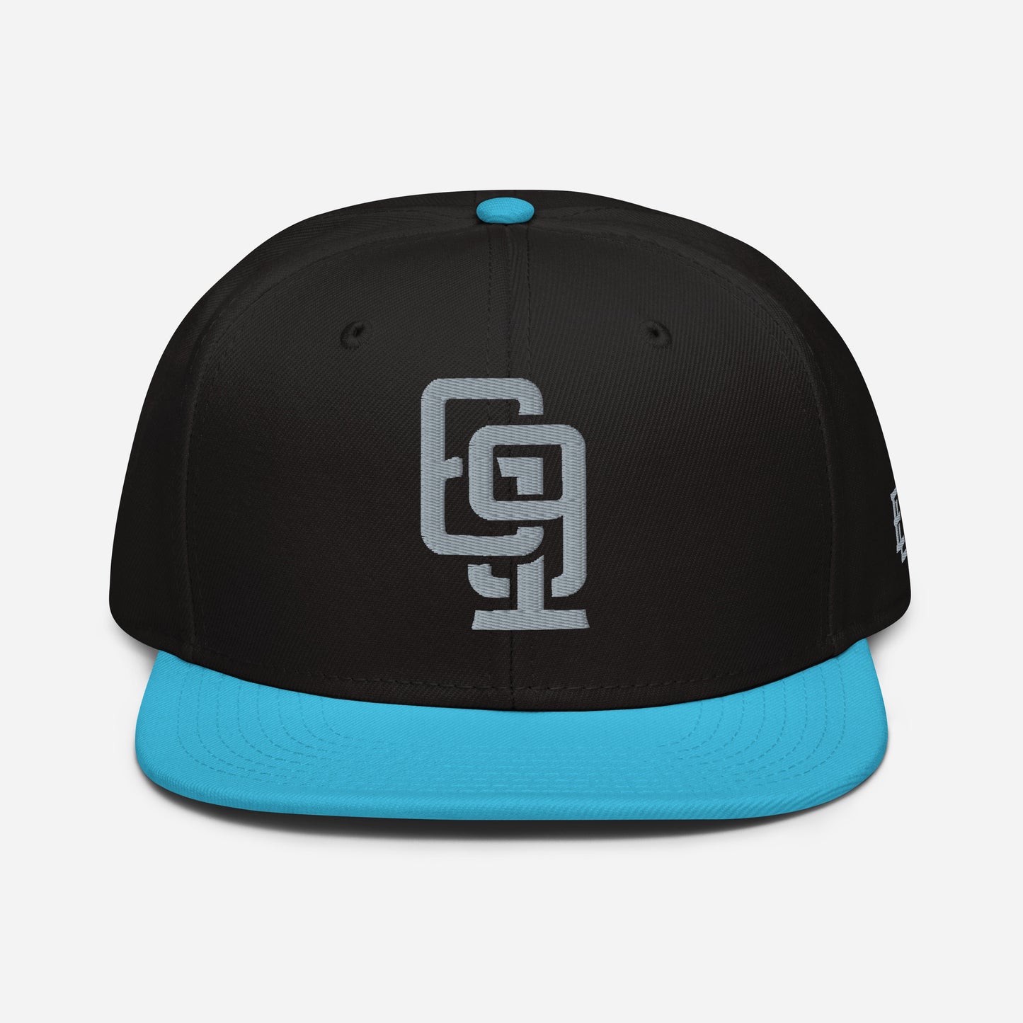 "619" Snapback Otto Cap | E Luna Brand ESSENTIAL | 2 Grey Thread Logos