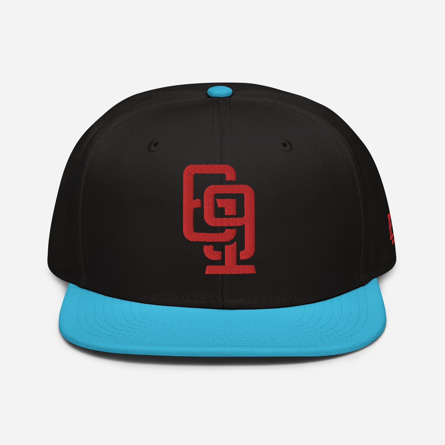 "619" Snapback Otto Cap | E Luna Brand ESSENTIAL | 2 Red Thread Logos