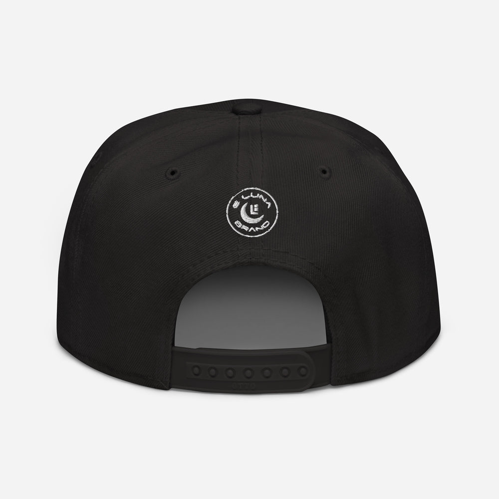 Boné ajustável "213" | Otto Cap 125-978 | E Luna SELECT Tricrest 3 Fio Branco na Frente, Lateral Esquerda e Logos na Parte de Trás