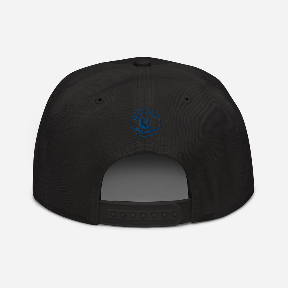 Gorra Snapback "SAN" | E Luna Brand SELECT | 3 Logotipos Royal Thread | Edición 3D Puff