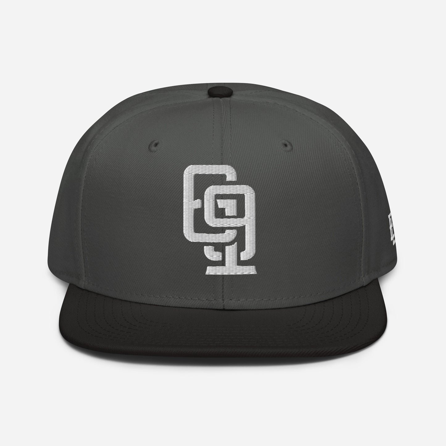"619" Snapback Otto Cap | E Luna Brand ESSENTIAL | 2 White Thread Logos