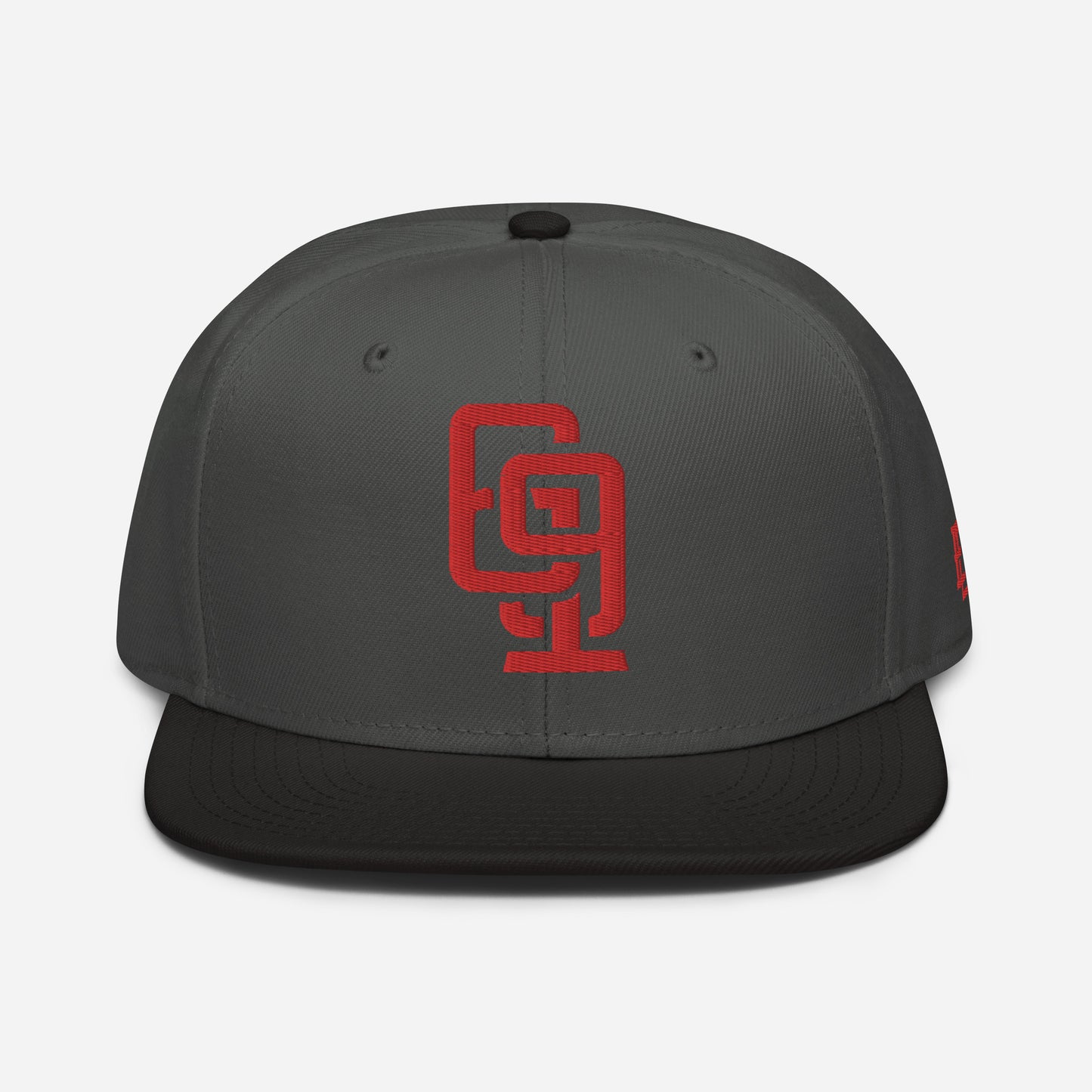 "619" Snapback Otto Cap | E Luna Brand ESSENTIAL | 2 Red Thread Logos