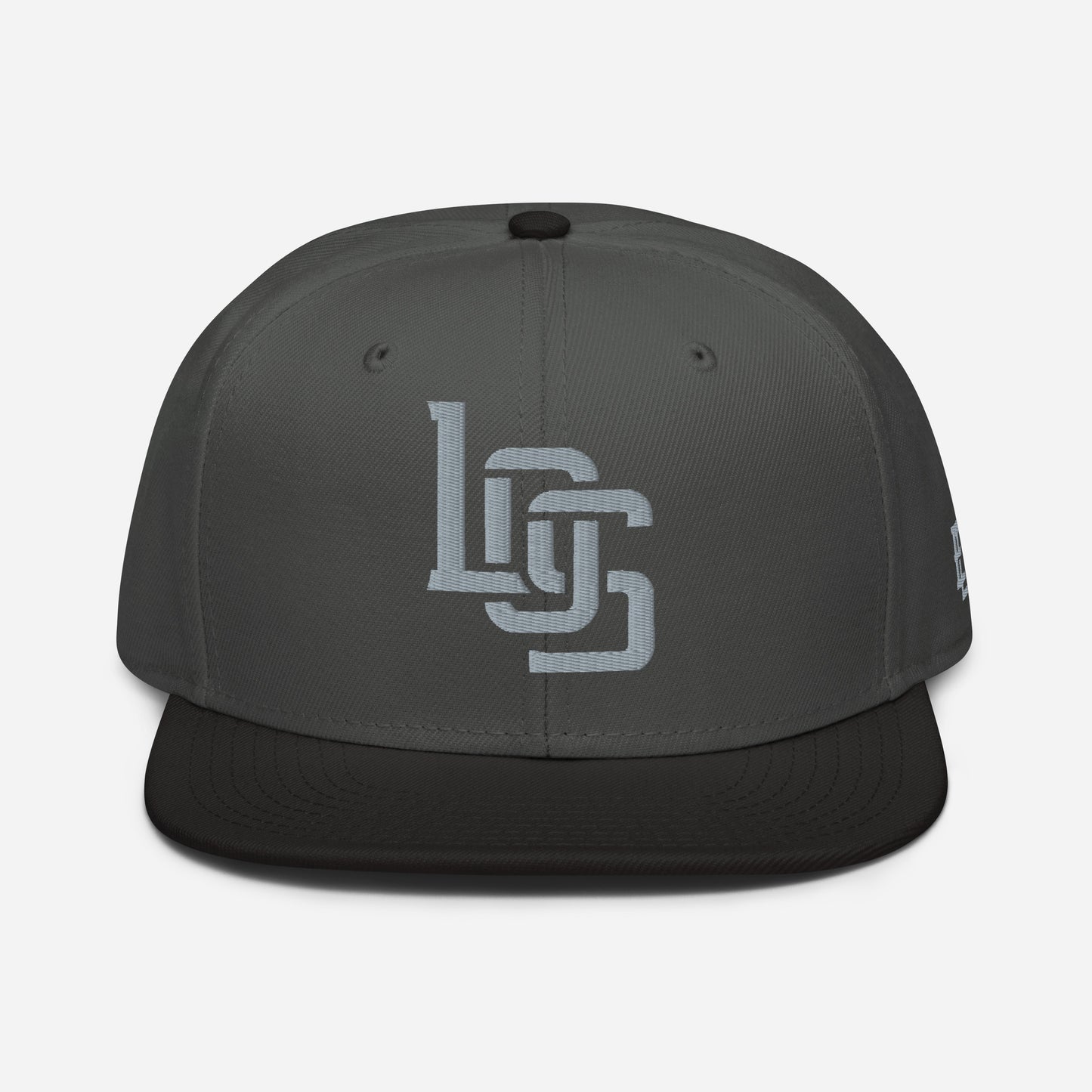"LOS" Snapback | E Luna Brand ESSENTIAL | 2 Grey Thread Logos