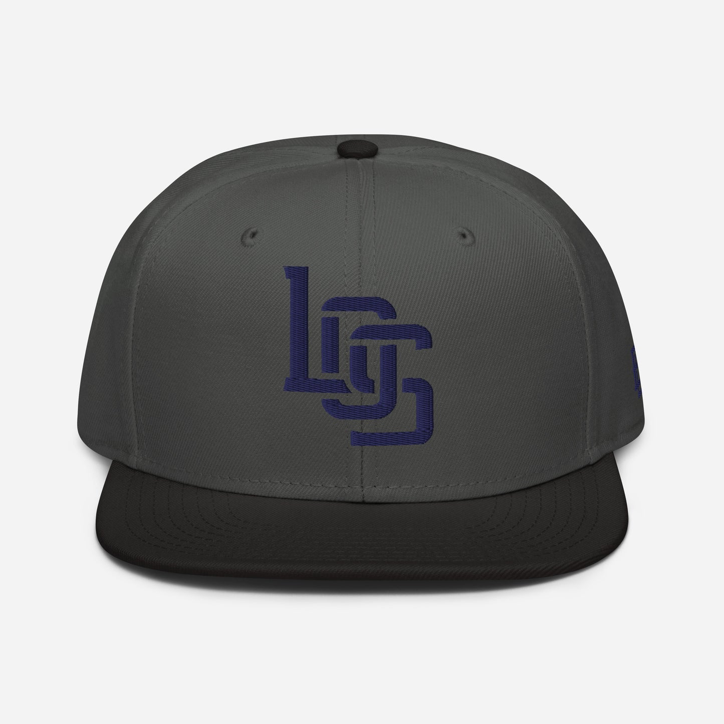 "LOS" Snapback | E Luna Brand ESSENTIAL | 2 Navy Thread Logos