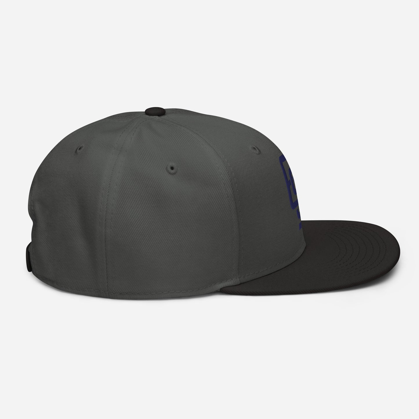 "619" Snapback Otto Cap | E Luna Brand ESSENTIAL | 2 Navy Thread Logos