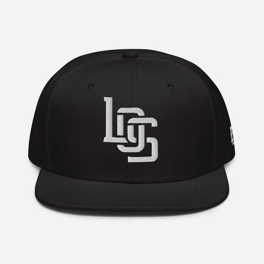 "LOS" Snapback | E Luna Brand ESSENTIAL | 2 White Thread Logos