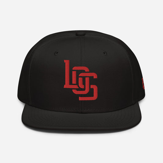 "LOS" Snapback | E Luna Brand ESSENTIAL | 2 Red Thread Logos