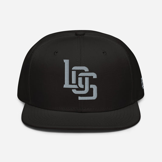 "LOS" Snapback | E Luna Brand ESSENTIAL | 2 Grey Thread Logos