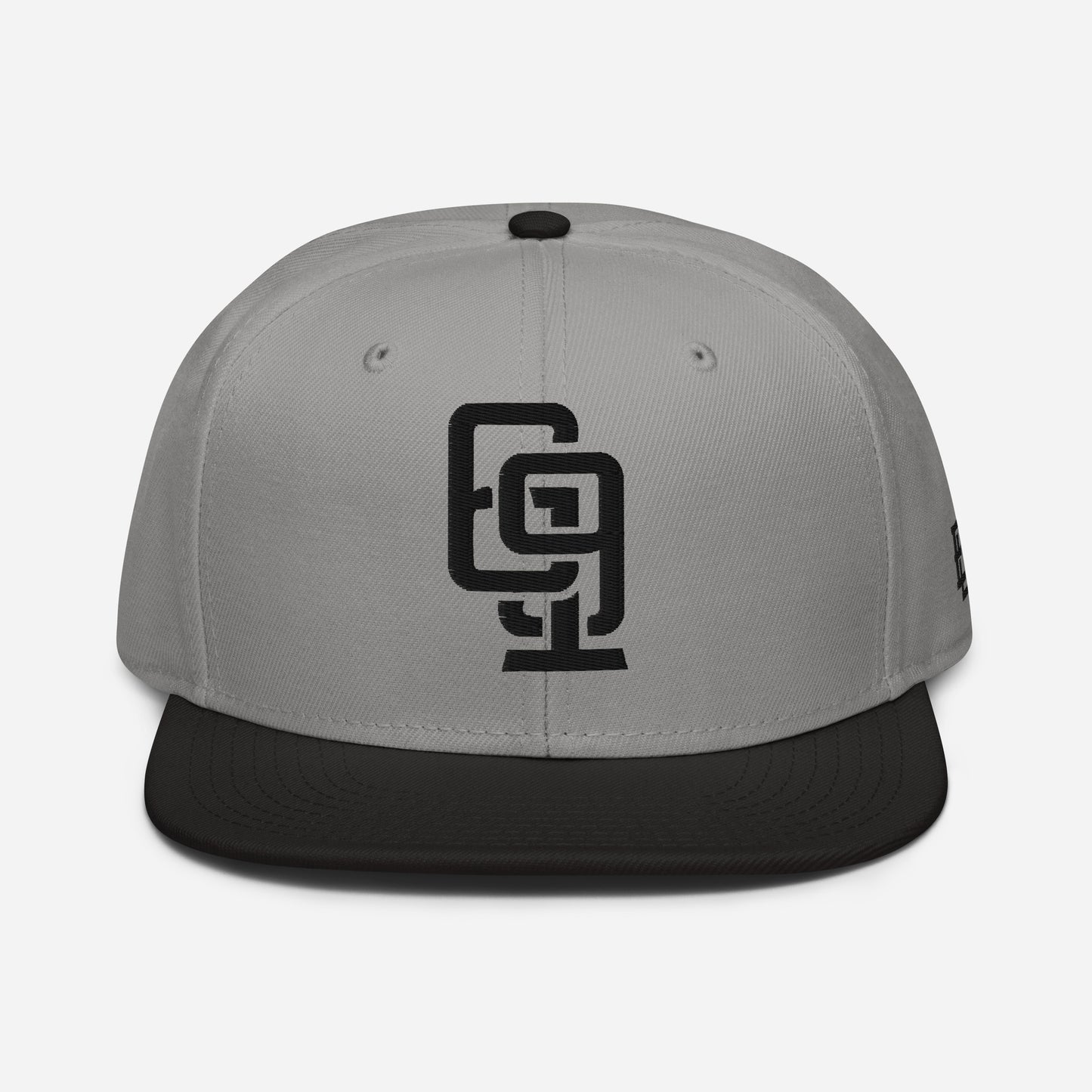 "619" Snapback Otto Cap | E Luna Brand ESSENTIAL | 2 Black Thread Logos