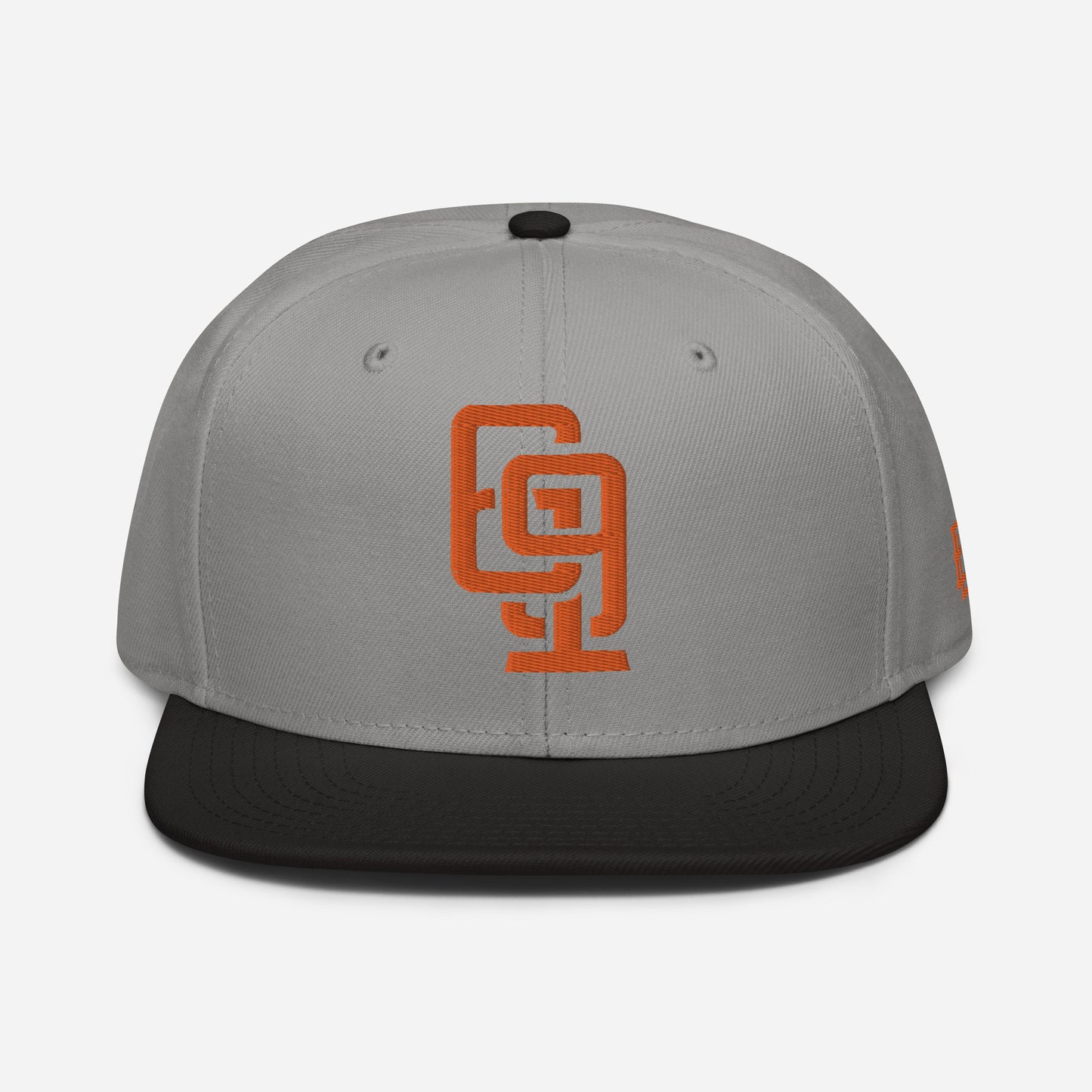"619" Snapback Otto Cap | E Luna Brand ESSENTIAL | 2 Orange Thread Logos