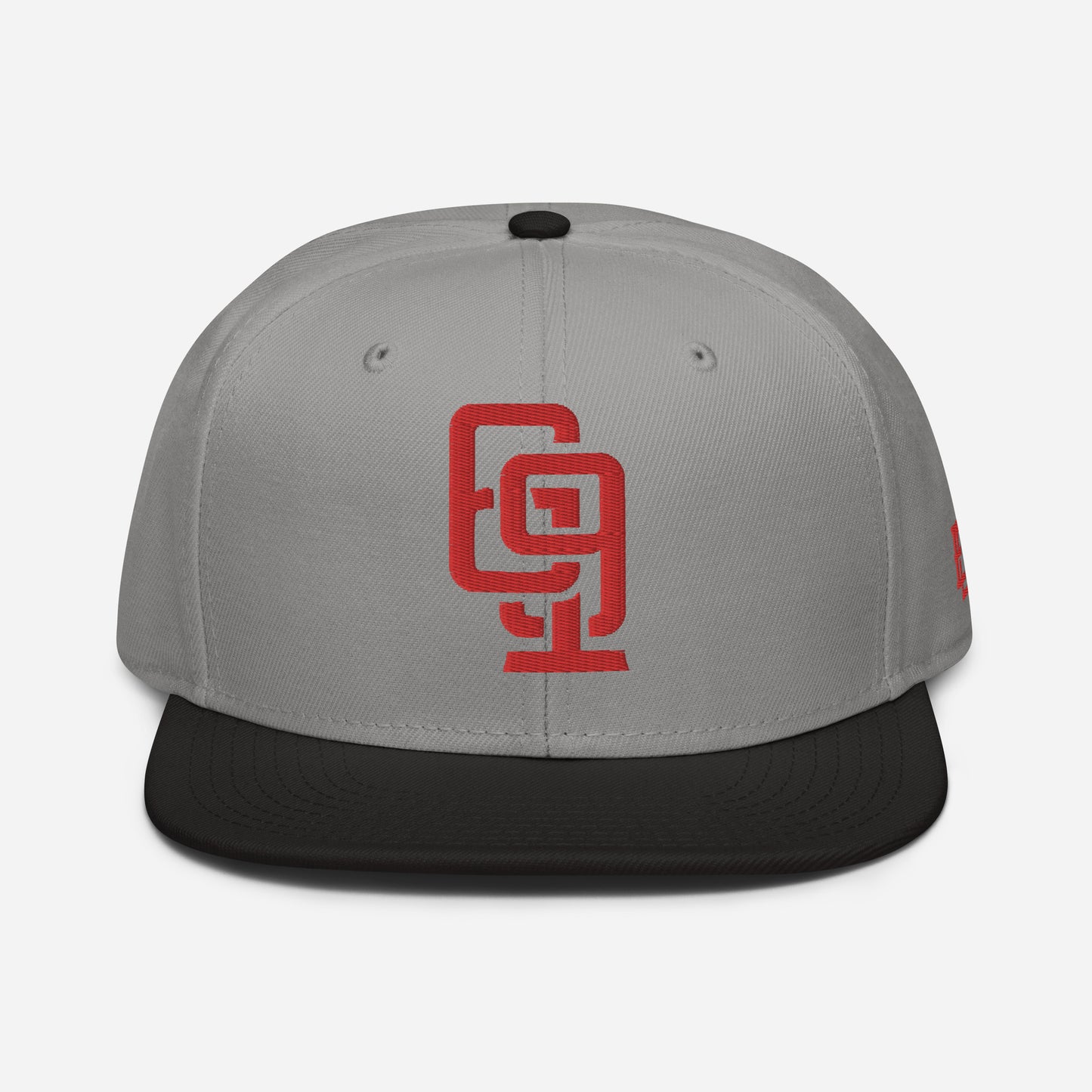 "619" Snapback Otto Cap | E Luna Brand ESSENTIAL | 2 Red Thread Logos