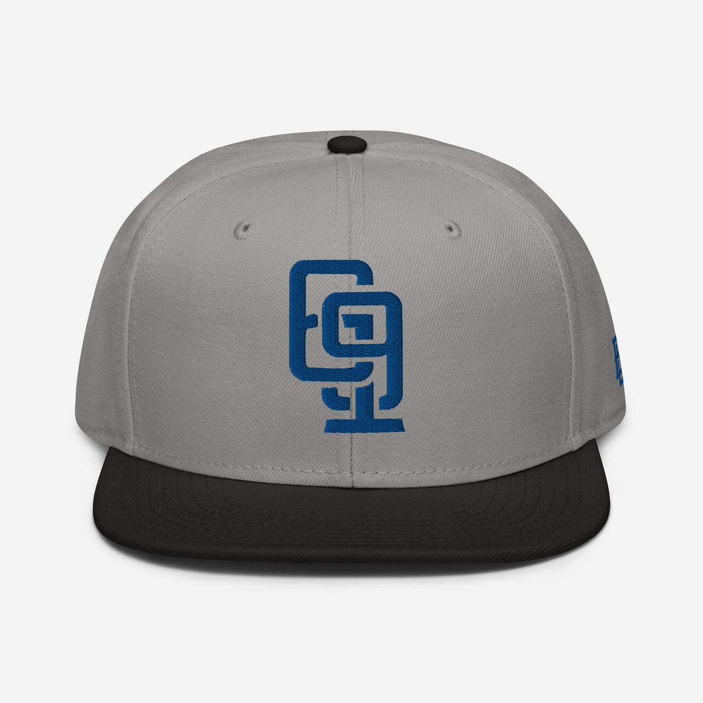 "619" Snapback Otto Cap | E Luna Brand ESSENTIAL | 2 Royal Thread Logos