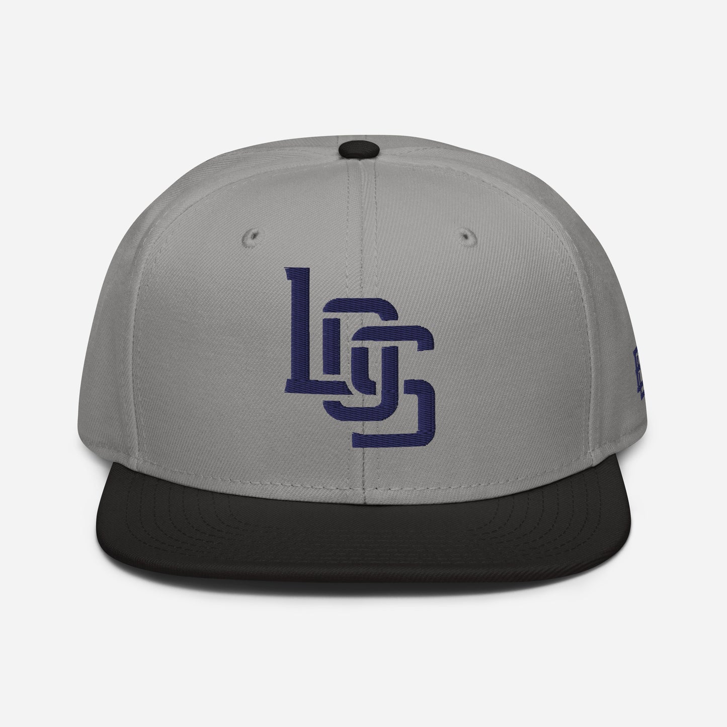 "LOS" Snapback | E Luna Brand ESSENTIAL | 2 Navy Thread Logos