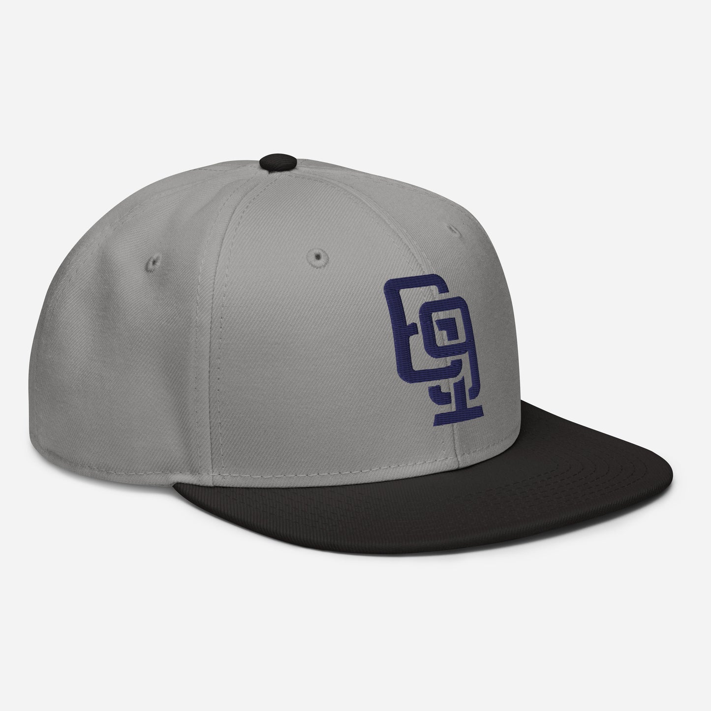"619" Snapback Otto Cap | E Luna Brand ESSENTIAL | 2 Navy Thread Logos