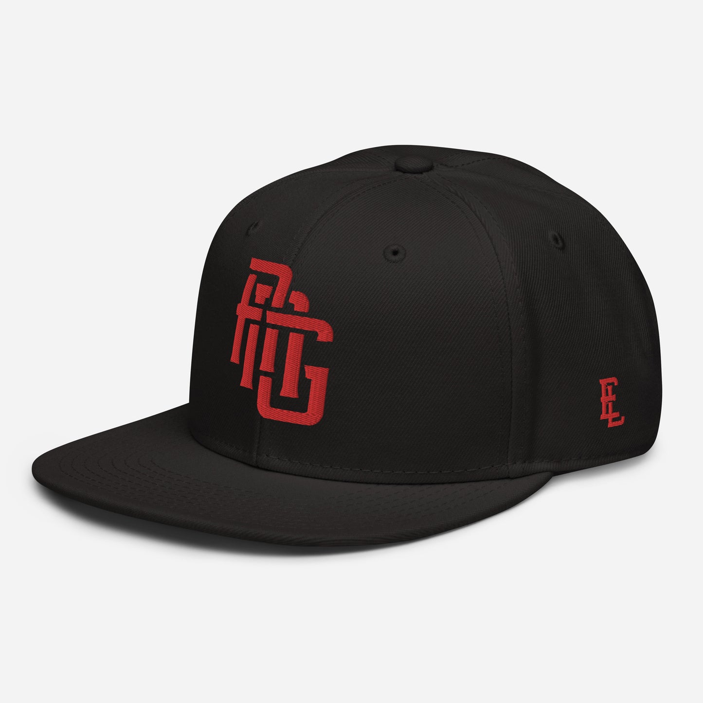 "ANG" Snapback | E Luna Brand ESSENTIAL | 2 Red Thread Logos