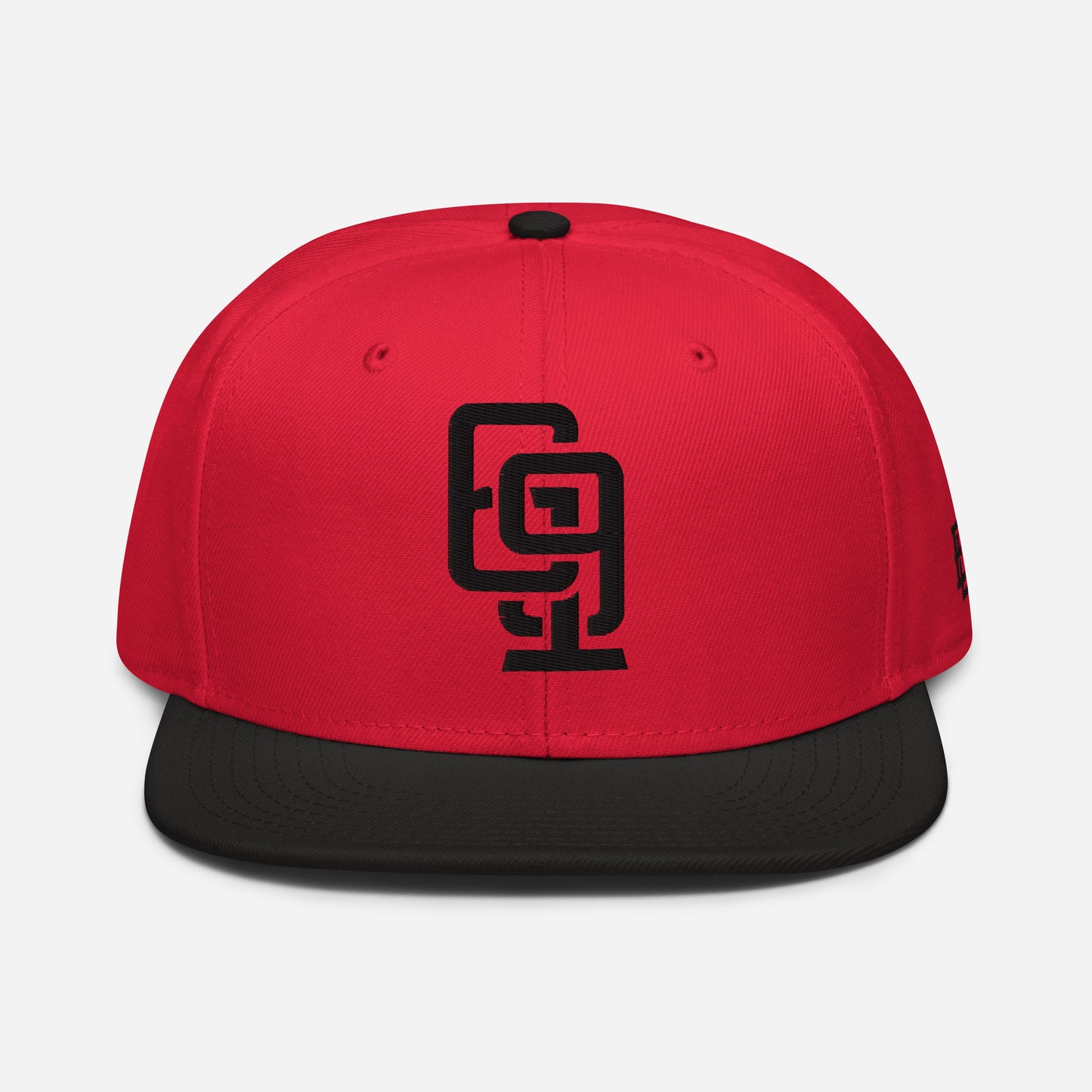 "619" Snapback Otto Cap | E Luna Brand ESSENTIAL | 2 Black Thread Logos