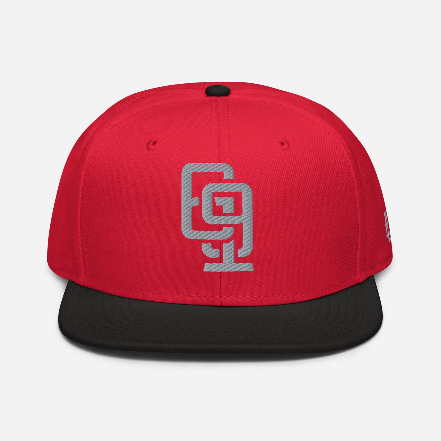 "619" Snapback Otto Cap | E Luna Brand ESSENTIAL | 2 Grey Thread Logos