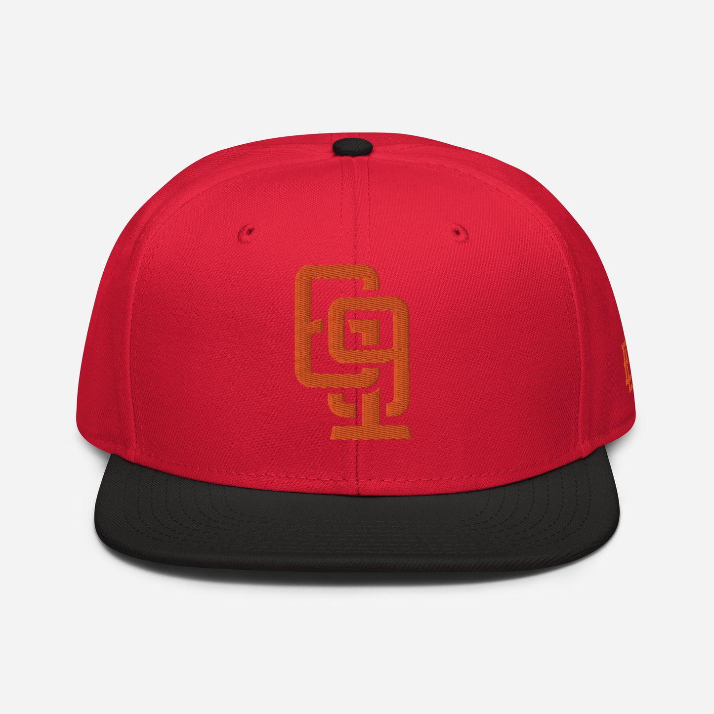 "619" Snapback Otto Cap | E Luna Brand ESSENTIAL | 2 Orange Thread Logos