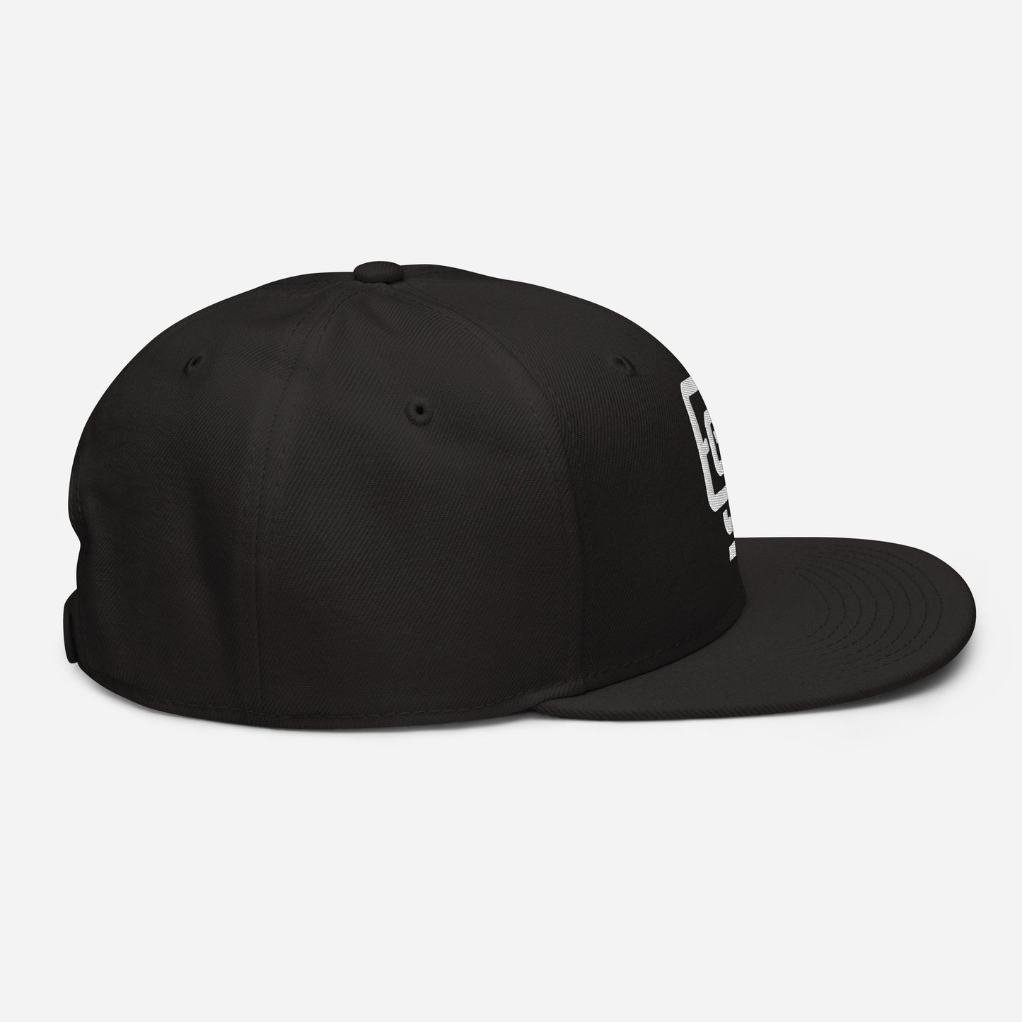 "619" Snapback Otto Cap | E Luna Brand ESSENTIAL | 2 White Thread Logos