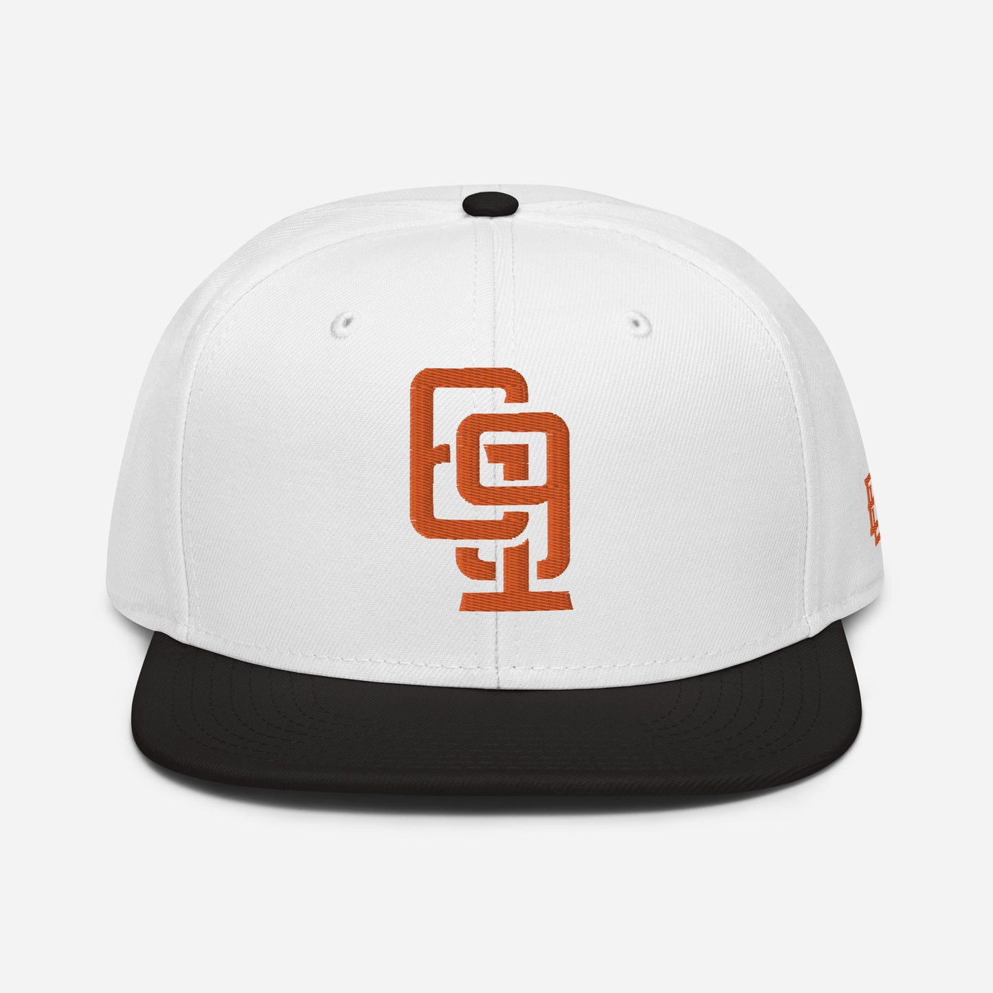 "619" Snapback Otto Cap | E Luna Brand ESSENTIAL | 2 Orange Thread Logos