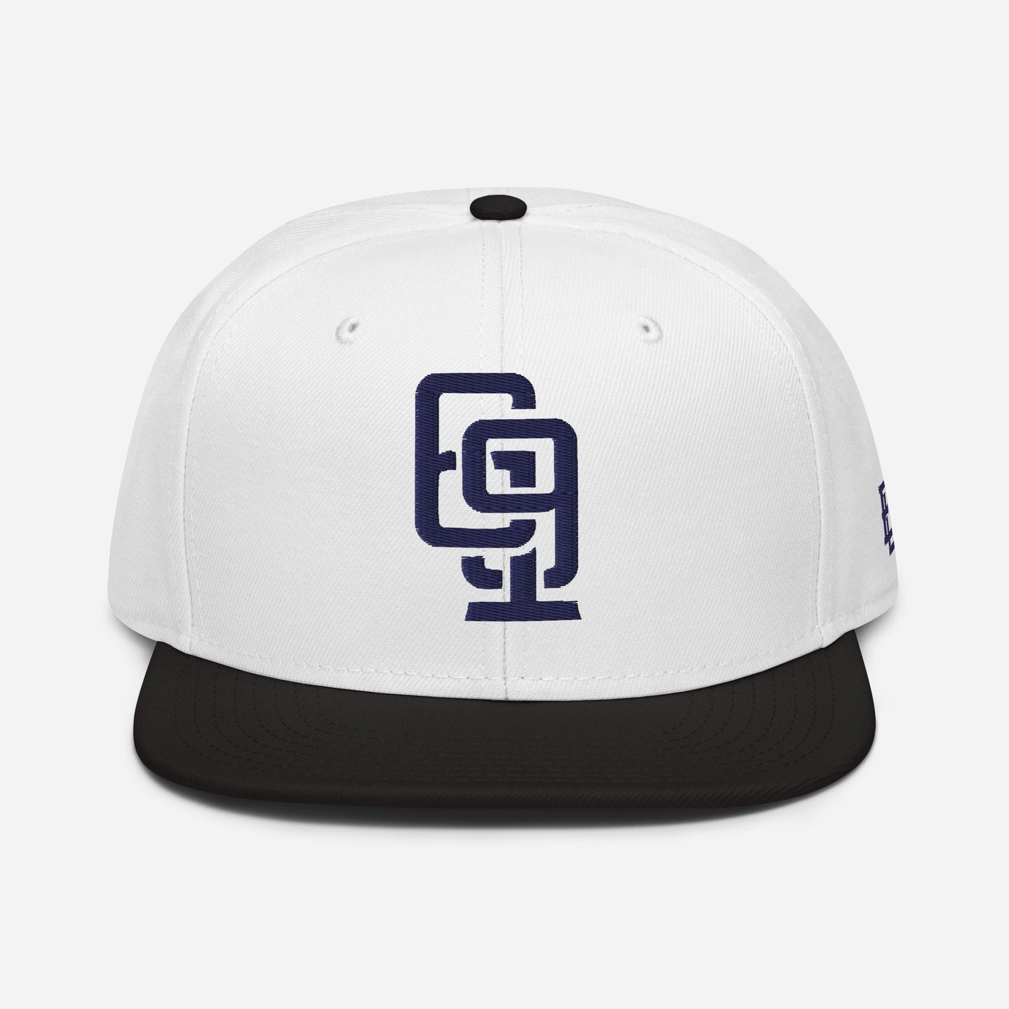 "619" Snapback Otto Cap | E Luna Brand ESSENTIAL | 2 Navy Thread Logos