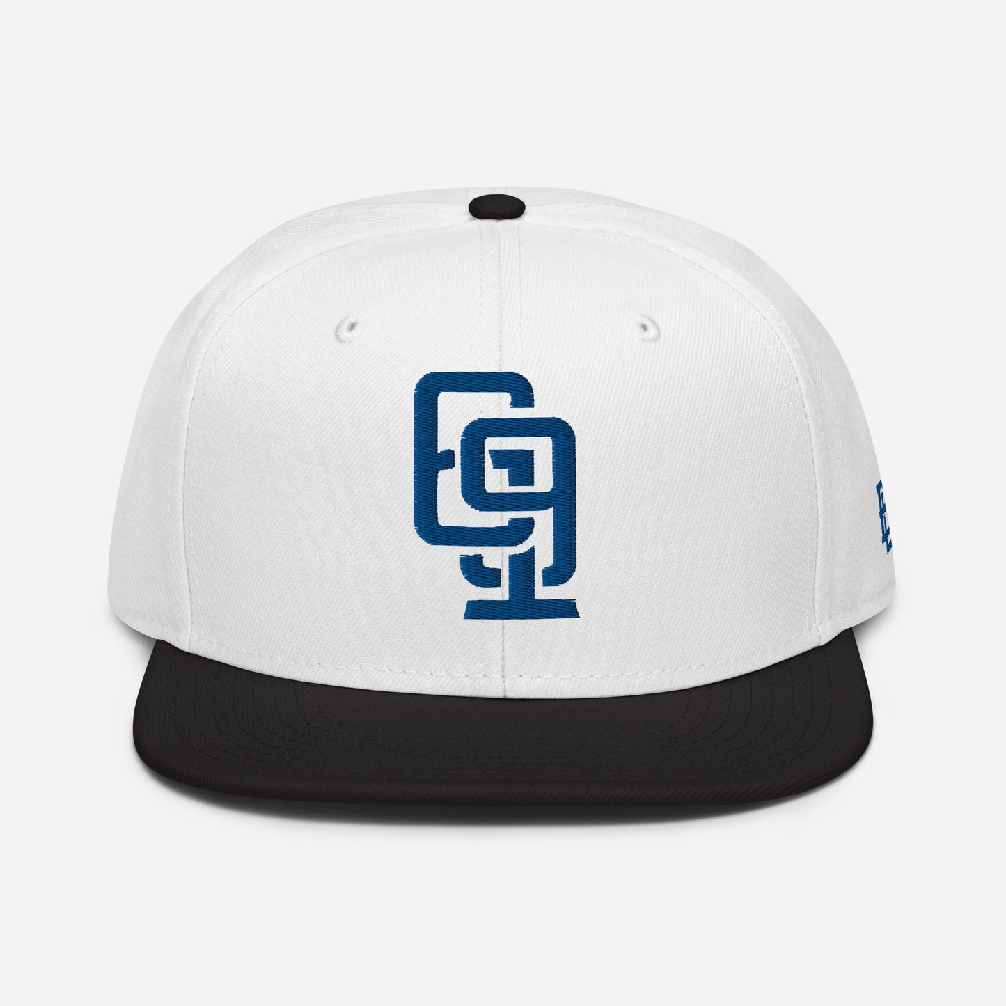 "619" Snapback Otto Cap | E Luna Brand ESSENTIAL | 2 Royal Thread Logos